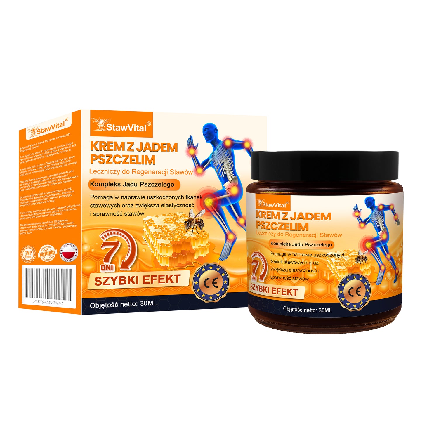 𝑺𝒕𝒂𝒘𝑽𝒊𝒕𝒂𝒍® 𝑲𝒓𝒆𝒎 𝒛 𝑱𝒂𝒅𝒆𝒎 𝑷𝒔𝒛𝒄𝒛𝒆𝒍𝒊𝒎 𝑳𝒆𝒄𝒛𝒏𝒊𝒄𝒛𝒚 𝒅𝒐 𝑹𝒆𝒈𝒆𝒏𝒆𝒓𝒂𝒄𝒋𝒊 𝑺𝒕𝒂𝒘ó𝒘 👨⚕️Certyfikowany przez Polskie Towarzystwo Ortopedyczne i Traumatologiczne (PTOiTr)