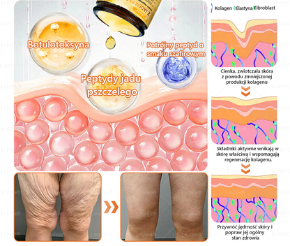 Leurea® Jad Pszczeli Regeneracja Skóry Krem — ⭐Naturalna regeneracja skóry, wygładzenie zmarszczek i promienna cera-50 ml