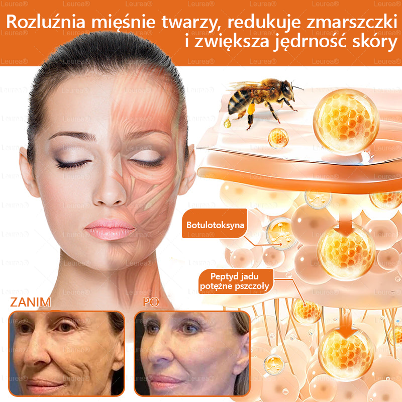 Leurea® Jad Pszczeli Regeneracja Skóry Krem — ⭐Naturalna regeneracja skóry, wygładzenie zmarszczek i promienna cera-50 ml