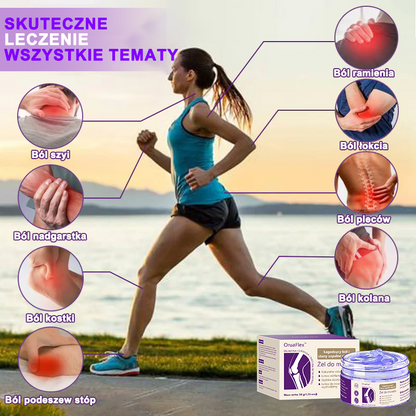 🌿𝐎𝐫𝐮𝐚𝐅𝐥𝐞𝐱™ Kurkuma & Olej Emu Żel do masażu łagodzący ból i stany zapalne stawów👨‍⚕️Certyfikowany przez Polskie Towarzystwo Ortopedyczne i Traumatologiczne (PTOiTr)