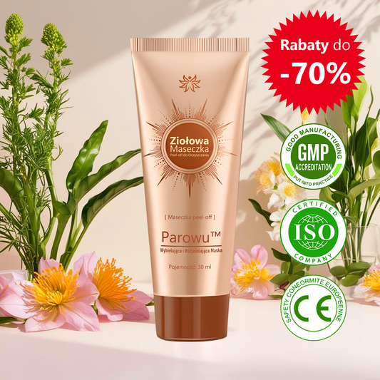 ☀️🌙Parowu™ Wybielająca i Rozjaśniająca Maska - Naturalne składniki trwale usuwają plamy, piegi i przebarwienia