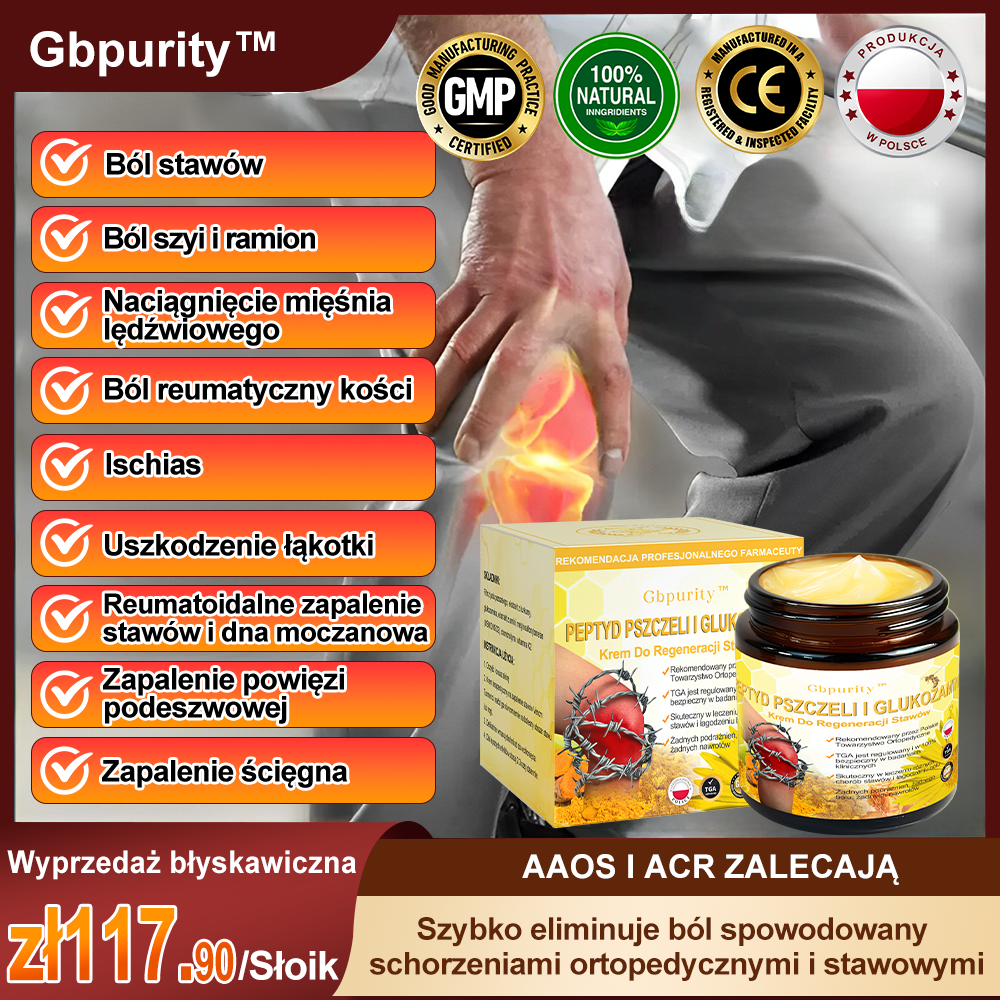 Gbpurity™ Krem Do Regeneracji Stawów | Dla osób w średnim i późnym wieku