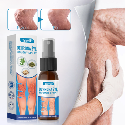 Trimil® Ziołowy Spray na Ochronę Żył – Klinicznie udowodniono, że eliminuje żylaki w zaledwie 7 dni!