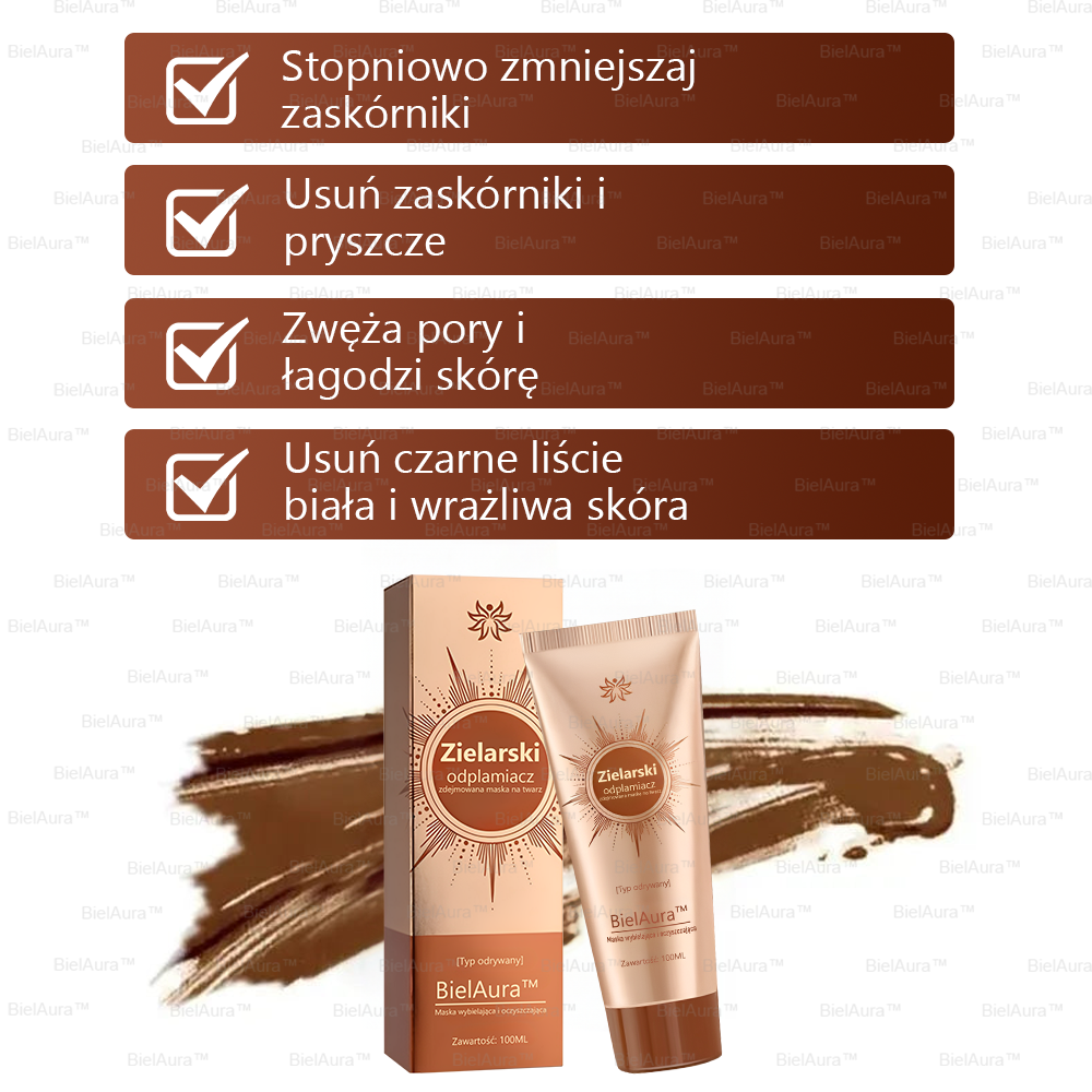 BielAura™ Maska wybielająca i oczyszczająca