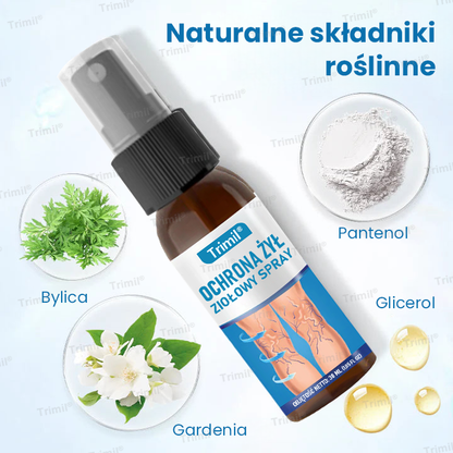 Trimil® Ziołowy Spray na Ochronę Żył – Klinicznie udowodniono, że eliminuje żylaki w zaledwie 7 dni!